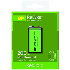 Акумулаторна Батерия GP R22 8.4V 200mAh RECYKO 20R8HN-GB1 NiMH 1бр. в опаковка GP