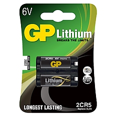 Батерия литиева фото 2CR5 6V GP
