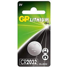 Бутонна батерия литиева GP CR2032 3V 1бр. /1pk/ GP