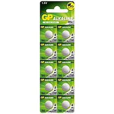 Бутонна алкална батерия GP186 AG12 LR-43/ 10 бр./pack цена за 1 бр./ 1.55V GP