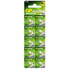 Бутонна алкална батерия GP192 LR-41/ 10 бр./pack цена за 1 бр./ 1.55V AG3