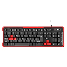 Genesis Gaming Keyboard Rhod 110 Red Us Layout