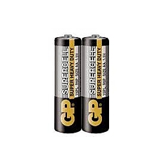 Цинк карбонова батерия GP R6  SUPERCELL 15PL-S2 /2 бр. в опаковка/ shrink 1.5V