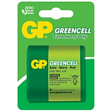 Цинк карбонова батерия GP  3R12 /1 бр. в опаковка/ блистер GREENCELL 4.5V GP