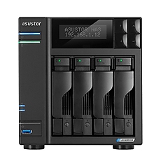 Asustor Lockerstore 4 AS6604T, 4-Bay NAS, Intel Apollo Lake Quad-Core J4125 up to 2.7GHz, 4 GB SO-DIMM DDR4,M.2 Slots (2280 NVMe SSD) x2, GbE x 2, USB 3.2 x 3, HDMI 2.0, WOW (Wake on WAN), WOL, System Sleep Mode, AES-NI hardware encryption Asustor Lockerstore 4 AS6604T, 4-Bay NAS, Intel Apollo Lake Quad-Core J4125 up to 2.7GHz, 4 GB SO-DIMM DDR4,M.2 Slots (2280 NVMe SSD) x2, GbE x 2, USB 3.2 x 3, HDMI 2.0, WOW (Wake on WAN), WOL, System Sleep Mode, AES-NI hardware encryption