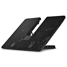 Охладител за лаптоп DeepCool U-PAL, 15.6", 140 mm, Черен