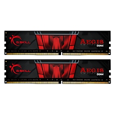 Памет G.SKILL Aegis 16GB(2x8GB) DDR4 PC4-24000 3000MHz CL16 F4-3000C16D-16GISB