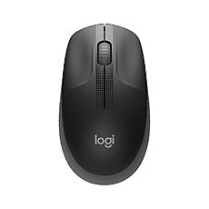 Logitech M190 Full-size Wireless Mouse - CHARCOAL - 2.4GHZ - N/A - EMEA - M190