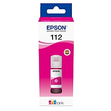Epson 112 EcoTank Pigment Magenta ink bottle