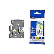 Brother TZe-241 Tape Black on White, 18mm - Eco