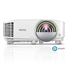 BenQ EW800ST, Short Throw, Wireless Android-based Smart Projector, DLP, WXGA (1280x800), 16:10, 3300 Lumens, 20000:1, Speaker 2W, USB Reader for PC-Less Presentations, Built-in Firefox, LAN, BT 4.0, Dual Band WiFi, 3D, Lamp 200W, up to 15000 hrs, White BenQ EW800ST, Short Throw, Wireless Android-based Smart Projector, DLP, WXGA (1280x800), 16:10, 3300 Lumens, 20000:1, Speaker 2W, USB Reader for PC-Less Presentations, Built-in Firefox, LAN, BT 4.0, Dual Band WiFi, 3D, Lamp 200W, up to 15000 hrs, White