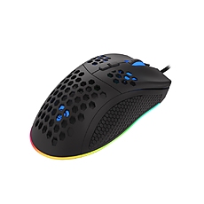 Genesis Light Weight Gaming Mouse Krypton 550 8000 DPI RGB Software Black