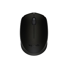 Безжична оптична мишка LOGITECH B170, USB, Черна