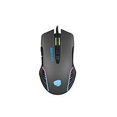 Fury Gaming Mouse Hustler 6400DPI Optical With Software RGB Backlight