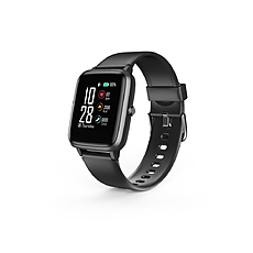 Смарт часовник Hama Fit Watch 5910, 1.3", GPS, Пулс, Пeдометър, Калории, Водоустойчив, Черен