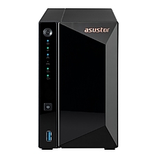 Asustor AS3302T, 2 bay NAS, Realtek RTD1296, Quad-Core, 1.4GHz, 2GB DDR4(not ex.), 2.5GbE x1, USB3.2 Gen1 x3, WOW (Wake on WAN), Ttoolless installation, with hot-swappable tray, hardware encryption, MyArchive, EZ connect, EZ Sync, WoL, System Sleep Mode Asustor AS3302T, 2 bay NAS, Realtek RTD1296, Quad-Core, 1.4GHz, 2GB DDR4(not ex.), 2.5GbE x1, USB3.2 Gen1 x3, WOW (Wake on WAN), Ttoolless installation, with hot-swappable tray, hardware encryption, MyArchive, EZ connect, EZ Sync, WoL, System Sleep Mode