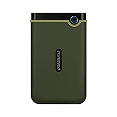 Transcend 2TB, 2.5" Portable HDD, StoreJet M3, Military Green, Slim