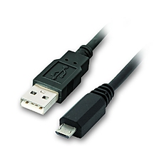 VCom Кабел USB 2.0 AM / Micro USB M 2.5A - CU271-0.5m