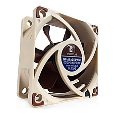 Noctua Вентилатор Fan 60x60x25mm PWM 550-3000rpm NF-A6x25-PWM