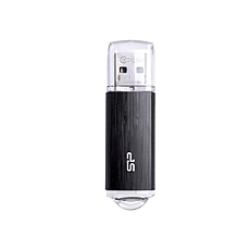 USB памет SILICON POWER Ultima U02, 8GB, USB 2.0 Черен