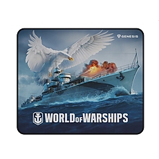 Genesis Mouse Pad Carbon 500 M WOW Lighthing Edition 300x250 mm