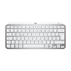 Logitech MX Keys Mini Minimalist Wireless Illuminated Keyboard - PALE GREY - US Intl
