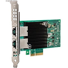 Intel Ethernet Converged Network Adapter X550-T2, 10GbE dual ports RJ-45, PCI-E 3.0x8 (Low Profile and Full Height brackets included) bulk