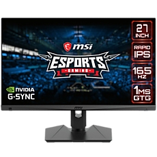 MSI Optix MAG274QRF Gaming Monitor, 27" 165Hz, QHD (2560 x 1440) 16:9, IPS Anti-glare, 300 cd/m2, 1000:1, 178°/178°, G-sync Compatible, 1x DP, 2x HDMI, 1x Type-C, 2x USB 2.0 Type A, 1x Earphone out, Tilt/Swivel/Pivot/Height Adjust, 3Y Warranty MSI Optix MAG274QRF Gaming Monitor, 27" 165Hz, QHD (2560 x 1440) 16:9, IPS Anti-glare, 300 cd/m2, 1000:1, 178°/178°, G-sync Compatible, 1x DP, 2x HDMI, 1x Type-C, 2x USB 2.0 Type A, 1x Earphone out, Tilt/Swivel/Pivot/Height Adjust, 3Y Warranty