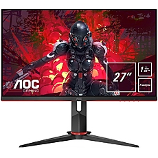 AOC 27G2U5/BK 27'' WLED Gaming Monitor, 75Hz, 1 ms, FreeSync, IPS Panel, 1920x1080, 250cd/m2, 1000:1, 2xHDMI, Displayport, 4xUSB 3.0, Speakers, Height adjustable, Pivot, Swivel, VESA AOC 27G2U5/BK 27'' WLED Gaming Monitor, 75Hz, 1 ms, FreeSync, IPS Panel, 1920x1080, 250cd/m2, 1000:1, 2xHDMI, Displayport, 4xUSB 3.0, Speakers, Height adjustable, Pivot, Swivel, VESA