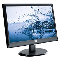 AOC 18.5''(47cm) Monitor LED E950SWDAK (18.5'', 16:9, 1366x768, LED, 250 cd/m2, 20.000.000 : 1, 5 ms, 178/170°, VGA, DVI-D, Speakers, Black, Warranty 3y) AOC 18.5''(47cm) Monitor LED E950SWDAK (18.5'', 16:9, 1366x768, LED, 250 cd/m2, 20.000.000 : 1, 5 ms, 178/170°, VGA, DVI-D, Speakers, Black, Warranty 3y)