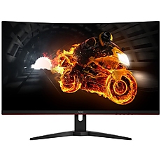AOC Monitor LED CQ32G1 2K Curved Gaming (32“, 16:9, 2560x1440, VA, 144Hz, 300 cd/mВІ, 3000:1, 80M:1, 1 ms, 178/178В°, VGA, 2xHDMI, DP, Audio , Tilt, VESA, Ergonomic, Borderless) Black-Red, 3y AOC Monitor LED CQ32G1 2K Curved Gaming (32“, 16:9, 2560x1440, VA, 144Hz, 300 cd/mВІ, 3000:1, 80M:1, 1 ms, 178/178В°, VGA, 2xHDMI, DP, Audio , Tilt, VESA, Ergonomic, Borderless) Black-Red, 3y