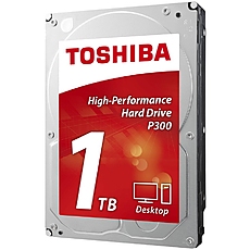 HDD desktop Toshiba P300 (3.5" 1TB, 7200RPM, 64MB, NCQ, AF, SATAIII), bulk