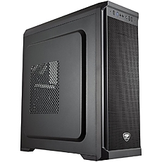Chassis COUGAR MX330-X Mid-Tower, Mini-ITX/Micro-ATX/ATX, Max. Graphics Card Length-350mm/12.8 (Inch), Max. CPU Cooler Height-155mm/6.1 (Inch), CM, USB3.0x2/USB2.0 x1/Micx1/Audio x1, Water cooling support