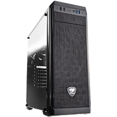 Chassis COUGAR MX330, Mid-Tower, Mini-ITX/Micro ATX/ATX, Dimension (WxHxD)-195x473x427(mm), Max. Graphic Cards Length-350mm, Max. CPU Cooler Height-155mm, Water cooling support, USB3.0 x 2/USB2.0 x 2/Mic x 1/Audio x 1