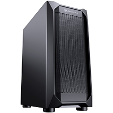 Chassis COUGAR MX410 Mesh, Mid Tower, Mini ITX / Micro ATX / ATX, 210 x 455 x 380 (mm), USB3.0 x 2, USB2.0 x 2, Mic x 1 / Audio x 1, Reset Button, Mesh Front Panel, Pre-installed Fans: Rear 120mm x 1 (Black fan x 1 pre-installed), Metal Left Panel Chassis COUGAR MX410 Mesh, Mid Tower, Mini ITX / Micro ATX / ATX, 210 x 455 x 380 (mm), USB3.0 x 2, USB2.0 x 2, Mic x 1 / Audio x 1, Reset Button, Mesh Front Panel, Pre-installed Fans: Rear 120mm x 1 (Black fan x 1 pre-installed), Metal Left Panel