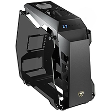 Chassis COUGAR Conquer Essence, Mini Tower, Mini ITX / Micro ATX, aluminium Alloy + Tempered Glass, Dimension (WxHxD) 233 x 480 x 522 (mm), USB3.0 x 2/Microphone x 1/Audio x 1