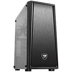 Chassis COUGAR MX340, Middle Tower, Mini ITX / Micro ATX / ATX, Dimension (WxHxD) 208 x 450 x 405 (mm), USB3.0 x 1 / USB2.0 x 2, Mic x 1 , Audio x 1, PSU Standard ATX PS2