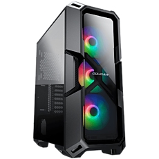 COUGAR MX440-G RGB, Mid Tower case, Mini ITX / Micro ATX / ATX, USB 3.0 x 2, USB 2.0 x 1, Mic x 1 / Audio x 1, RGB Button, 4mm Tempered Glass, 7 expansion slots, Water Cooling Support, 2x 3.5" Drive Bay, 4+1x 2.5" Drive Bay