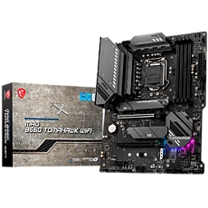 MSI MAG B560 TOMAHAWK WIFI, ATX, Socket 1200, Dual Channel DDR4 5066(OC)MHz, 2x PCIe x16 slots, 3x M.2 slots, 1x HDMI, 1x DP, 5x USB 3.2, 4x USB 2.0, Type-C, 7.1 HD Audio, 2.5Gbps LAN, WIFI, BT MSI MAG B560 TOMAHAWK WIFI, ATX, Socket 1200, Dual Channel DDR4 5066(OC)MHz, 2x PCIe x16 slots, 3x M.2 slots, 1x HDMI, 1x DP, 5x USB 3.2, 4x USB 2.0, Type-C, 7.1 HD Audio, 2.5Gbps LAN, WIFI, BT