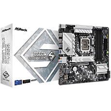 ASROCK MB Desktop B660M STEEL LEGEND (S1700, B660M, 4xDDR4, 1xPCIe 4.0x16, 2xPCIe 3.0x1, 6xSATA, 2xM.2 PCIe, 1x USB-C, 6x USB 3.2, 6x USB 2.0, DP, HDMI, 2.5GLAN, POLYCHROME RGB, mATX) Retail ASROCK MB Desktop B660M STEEL LEGEND (S1700, B660M, 4xDDR4, 1xPCIe 4.0x16, 2xPCIe 3.0x1, 6xSATA, 2xM.2 PCIe, 1x USB-C, 6x USB 3.2, 6x USB 2.0, DP, HDMI, 2.5GLAN, POLYCHROME RGB, mATX) Retail