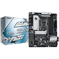 ASROCK Main Board Desktop B560 STEEL LEGEND (S1200, B560, 4xDDR4, 1xPCIe 4.0x16, 1xPCIe 3.0x16, 2xPCIe 3.0x1, 6xSATA, 1xM.2 PCIe Gen4x4, 1xM.2, 2x USB3.2 Gen2, 6x USB3.2 Gen1, DP, HDMI, 2.5GLAN, POLYCHROME RGB, ATX, Retail) ASROCK Main Board Desktop B560 STEEL LEGEND (S1200, B560, 4xDDR4, 1xPCIe 4.0x16, 1xPCIe 3.0x16, 2xPCIe 3.0x1, 6xSATA, 1xM.2 PCIe Gen4x4, 1xM.2, 2x USB3.2 Gen2, 6x USB3.2 Gen1, DP, HDMI, 2.5GLAN, POLYCHROME RGB, ATX, Retail)