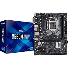 ASROCK Main Board Desktop B560 chipset (S1200, 2x DDR4, 1x PCIe x16, 2x PCIe x1, 4x SATA3 ,1x Ultra M.2, GLAN, 1x VGA, 1x DVI, 1x HDMI, 4x USB 3.2, 2x USB 2.0) mATX. ASROCK Main Board Desktop B560 chipset (S1200, 2x DDR4, 1x PCIe x16, 2x PCIe x1, 4x SATA3 ,1x Ultra M.2, GLAN, 1x VGA, 1x DVI, 1x HDMI, 4x USB 3.2, 2x USB 2.0) mATX.