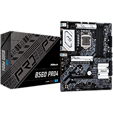 ASROCK Main Board Desktop B560 Pro4 (S1200, 4xDDR4, 4xPCIe x16, 2xPCIe x1, SATA III, 1 xM.2, 1 xUlraM.2, USB3.0, GLAN, HDMI, DP), Retail ASROCK Main Board Desktop B560 Pro4 (S1200, 4xDDR4, 4xPCIe x16, 2xPCIe x1, SATA III, 1 xM.2, 1 xUlraM.2, USB3.0, GLAN, HDMI, DP), Retail