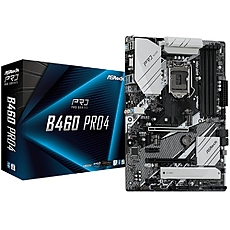 ASROCK Main Board Desktop B460 PRO4 (S1200, 4xDDR4,2xPCIe x16,2xPCI Ex1, 6 SATA3 ,1x Ultra M.2, GLAN,VGA,DP,HDMI,USB 3.1 ) ATX retail ASROCK Main Board Desktop B460 PRO4 (S1200, 4xDDR4,2xPCIe x16,2xPCI Ex1, 6 SATA3 ,1x Ultra M.2, GLAN,VGA,DP,HDMI,USB 3.1 ) ATX retail