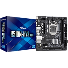 ASROCK Main Board Desktop H510 chipset (S1200, 2x DDR4, 1x PCIe 4.0 x16, 1x PCIe 3.0 x1, 4x SATA3, 4x USB 2.0, 2x USB 3.2, GLAN, 1x VGA, 1x HDMI)mATX, Retail ASROCK Main Board Desktop H510 chipset (S1200, 2x DDR4, 1x PCIe 4.0 x16, 1x PCIe 3.0 x1, 4x SATA3, 4x USB 2.0, 2x USB 3.2, GLAN, 1x VGA, 1x HDMI)mATX, Retail