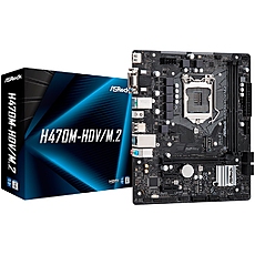 ASROCK Main Board Desktop H470/M2 (S1200, 2xDDR4,1xPCIe x16,1xPCI Ex1, 4 SATA3 ,1xUltra M.2, GLAN,VGA,DVI,HDMI,USB 3.2) mATX retail ASROCK Main Board Desktop H470/M2 (S1200, 2xDDR4,1xPCIe x16,1xPCI Ex1, 4 SATA3 ,1xUltra M.2, GLAN,VGA,DVI,HDMI,USB 3.2) mATX retail