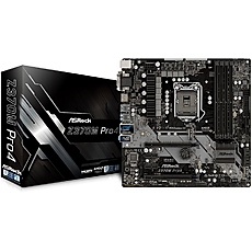 ASROCK Main Board Desktop Z370 (S1151, 4xDDR4,2xPCIe x16,2xPCI Ex1, 6 SATA3, 1xUltra M.2 ,GLAN,VGA, DVI, HDMI, USB 3.1 ) mATX retail ASROCK Main Board Desktop Z370 (S1151, 4xDDR4,2xPCIe x16,2xPCI Ex1, 6 SATA3, 1xUltra M.2 ,GLAN,VGA, DVI, HDMI, USB 3.1 ) mATX retail