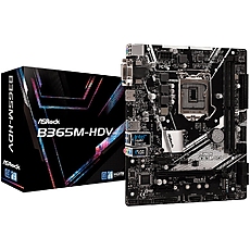 ASROCK Main Board Desktop B365M-HDV (S1151, 2xDDR4,1xPCIe x16,2xPCI Ex1, 6 SATA3 ,1x Ultra M.2,GLAN,VGA,DVI,HDMI,USB 3.1) mATX retail ASROCK Main Board Desktop B365M-HDV (S1151, 2xDDR4,1xPCIe x16,2xPCI Ex1, 6 SATA3 ,1x Ultra M.2,GLAN,VGA,DVI,HDMI,USB 3.1) mATX retail