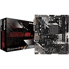 ASROCK Main Board Desktop AM4 B350 (SAM4,2xDDR4,1xPCI 3.0x16,PCI E 2.0x1 , SATA III,M2,USB3.0,VGA,DVD,HDMI,GLAN) mATX Retail ASROCK Main Board Desktop AM4 B350 (SAM4,2xDDR4,1xPCI 3.0x16,PCI E 2.0x1 , SATA III,M2,USB3.0,VGA,DVD,HDMI,GLAN) mATX Retail