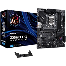 ASROCK Main Board Desktop Z690 PG Riptige (S1700, Z690, 4x DDR4, 2x PCIe x16, 3x PCIe x1, 8x SATA3 6.0Gb/s, 2x m.2 PCIe Gen4x4, RAID 0,1,5,10, 9x USB 3.2, 1x USB-C 1x RJ-45 2.5G Lan, HDMI, SPDIF, ATX, Retail ASROCK Main Board Desktop Z690 PG Riptige (S1700, Z690, 4x DDR4, 2x PCIe x16, 3x PCIe x1, 8x SATA3 6.0Gb/s, 2x m.2 PCIe Gen4x4, RAID 0,1,5,10, 9x USB 3.2, 1x USB-C 1x RJ-45 2.5G Lan, HDMI, SPDIF, ATX, Retail